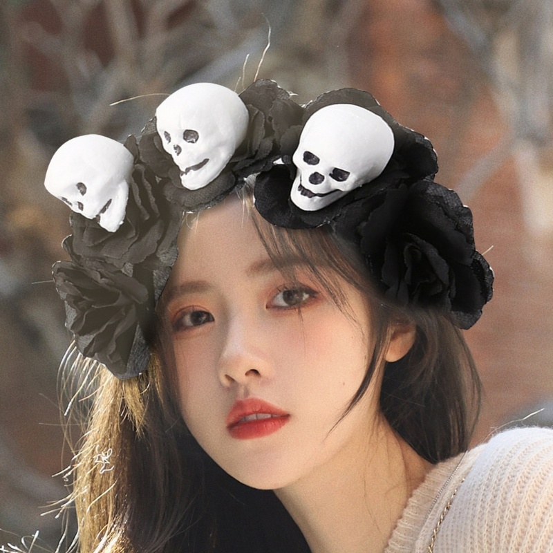 Băng đô đầu lâu độc đáo cho Halloween