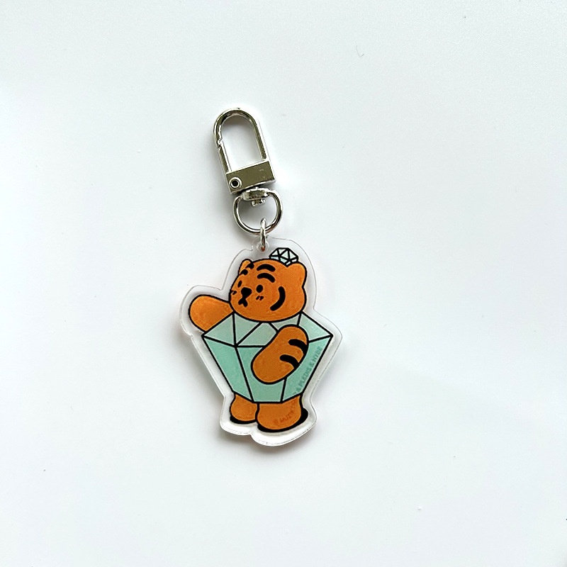 Set 8 Móc Khóa Hoạt Hình Nhóm Nhạc Seventeen