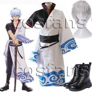 Trang Phục cosplay Nhân Vật Hoạt Hình gintama gintoki