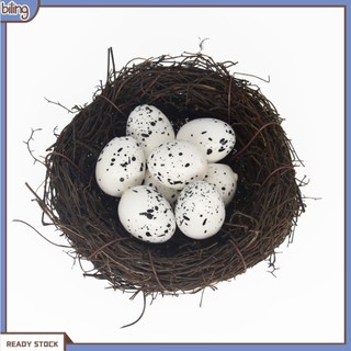 Set 10 mô hình chim bồ câu mini trang trí sân vườn