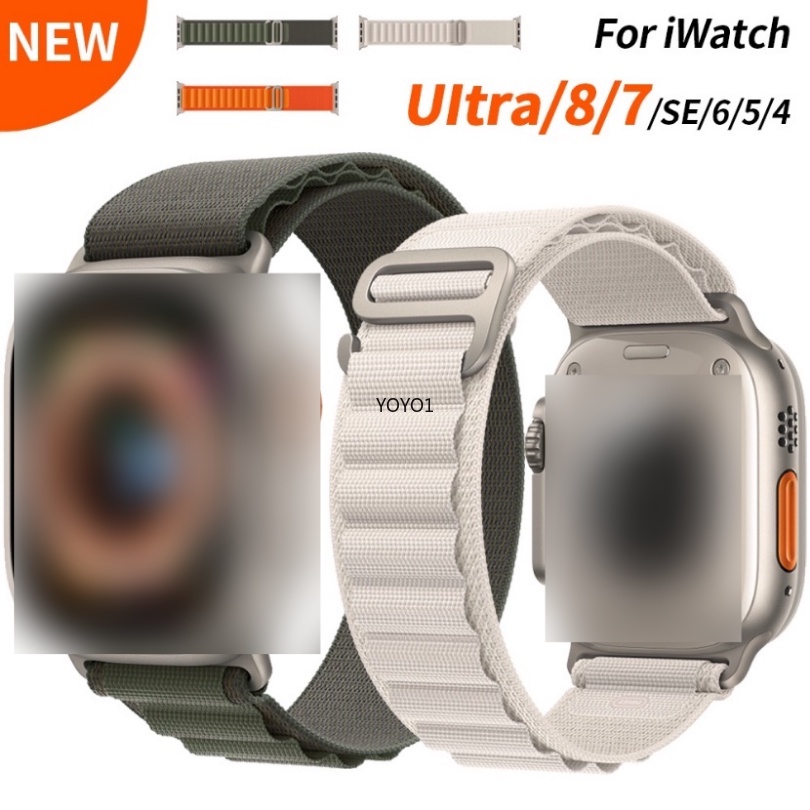 Dây Đeo Đồng Hồ AW watch 49mm 44mm 40mm 45mm 41mm 42mm 38mm 49 44 45 mm Ultra 8 7 6 3 se 8