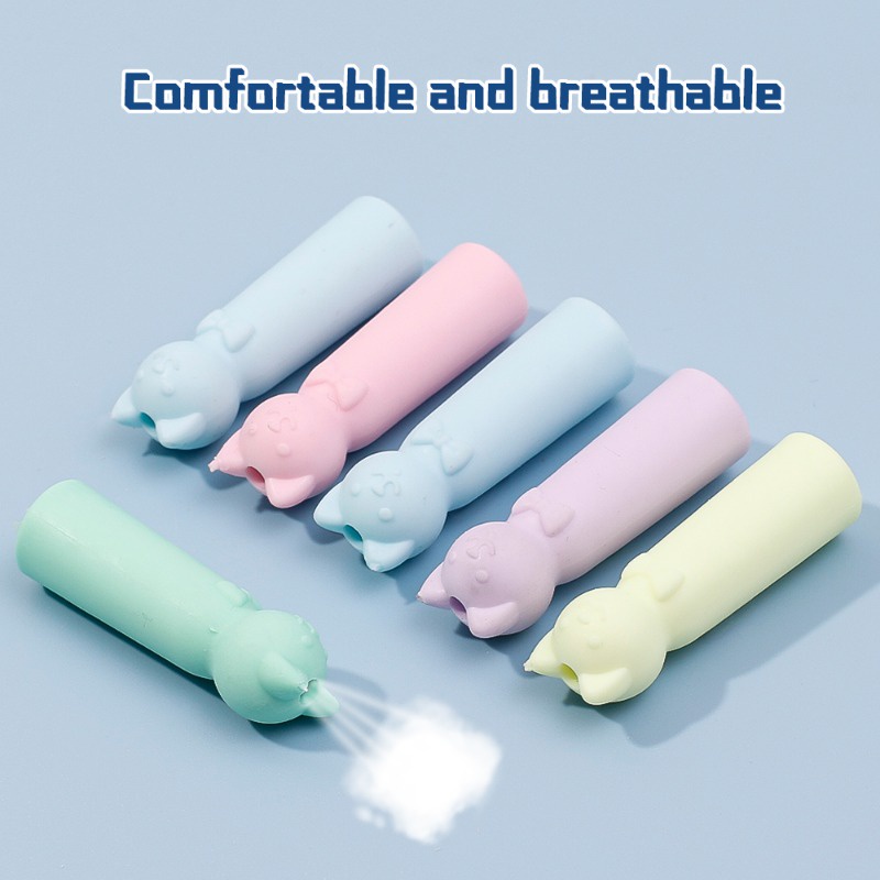 Cục Tẩy Hình Mèo Hoạt Hình Dễ Thương Đa Chức Năng Bảo Vệ Ngòi Bút Chì / Viết Tay Cho Trẻ Em