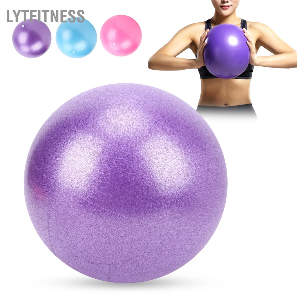 LYTFitness Bóng tập thể dục Yoga hạng nặng 25cm Chống cháy nổ cho bà bầu Pilates
