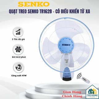 Quạt Treo SENKO TR1628 - Có Điều Khiển Từ Xa- Hàng Chuẩn Công Ty-Có Bảo Hành