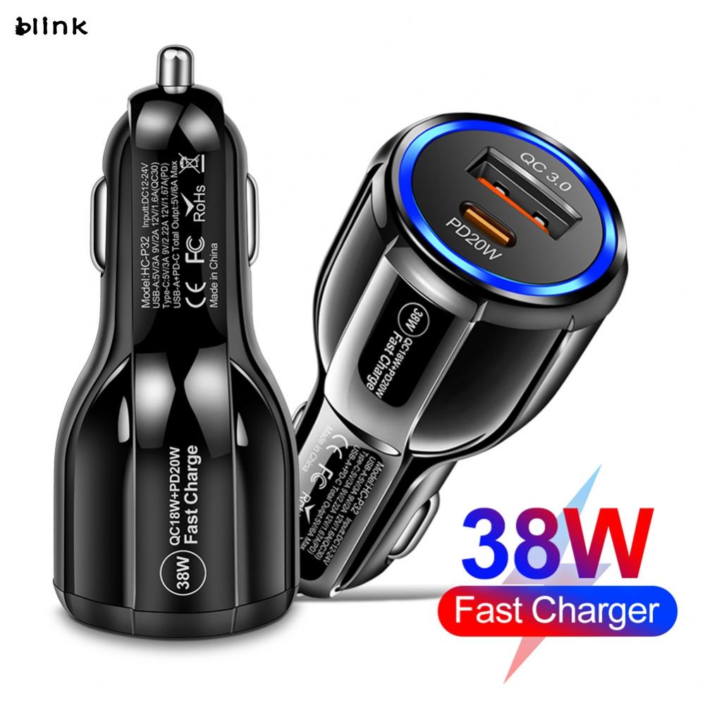 ​ SạC Nhanh PD20W QC3.0 USB 2022 Cho Xe Hơi