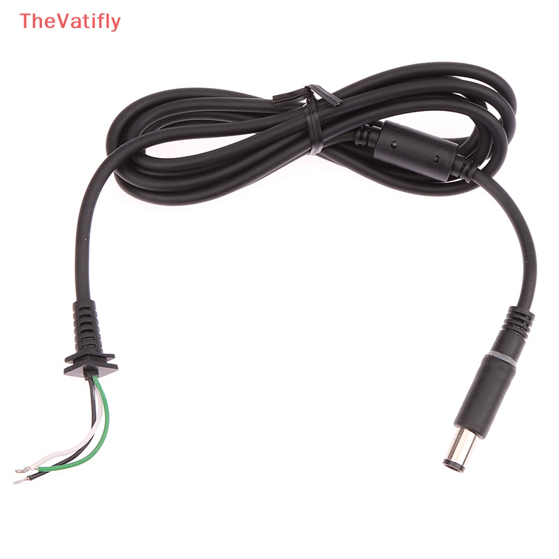 Dây Cáp Kết Nối DC Cho Laptop Màu Đen Pin 7.4X5.0 7.4 * 5.0mm Với Đèn Led 1.5M