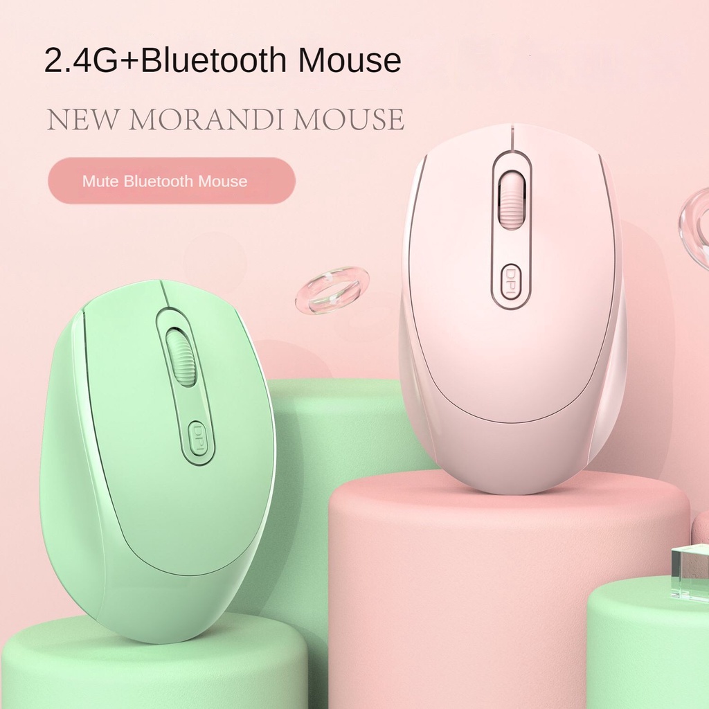 Chuột Không Dây Bluetooth 2.4G Sạc Nhanh Type-C # 8.Chuột Máy Tính Có Đèn Nền Có Thể Sạc Lại Không Gây Tiếng Ồn Cho Điện Thoại Di Động /