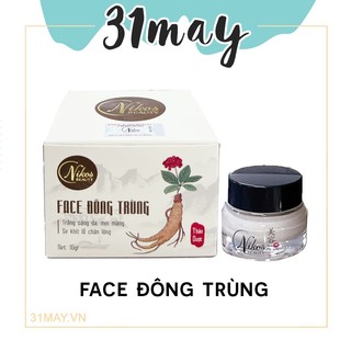 Kem Face Đông Trùng Nikos Mẫu Mới Chính Hãng Thanh Nhi Nicos Beauty 10g