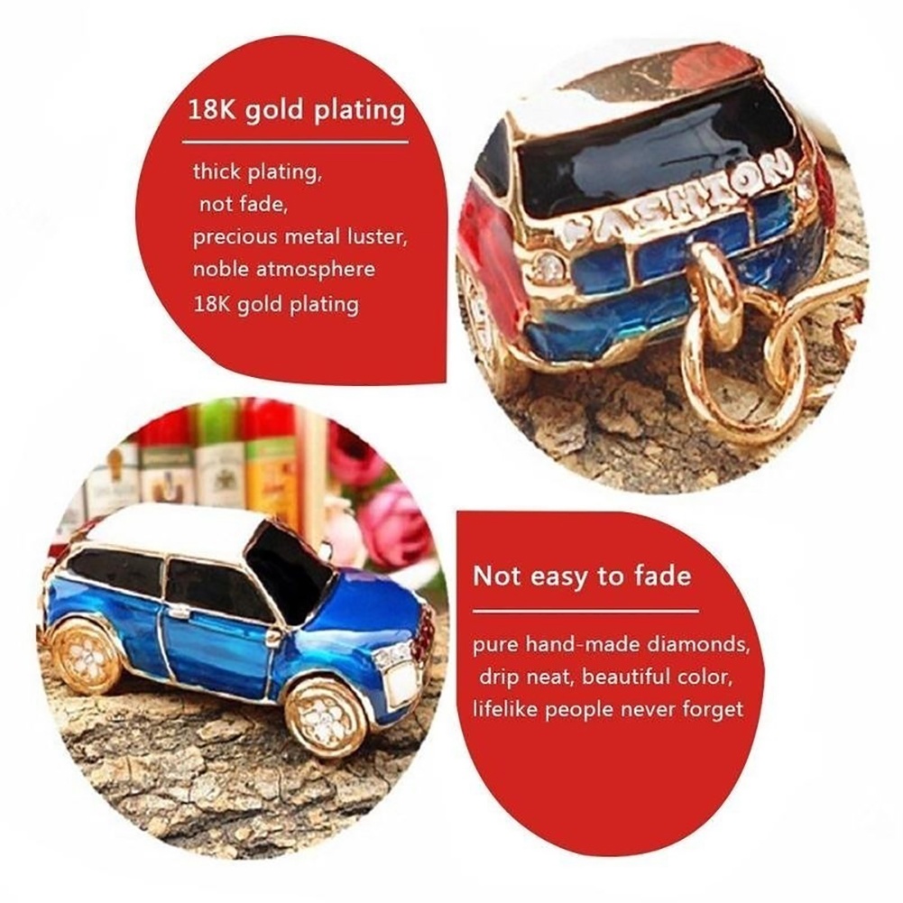 Móc Khóa Kim Loại Mini Thời Trang Cho Nữ