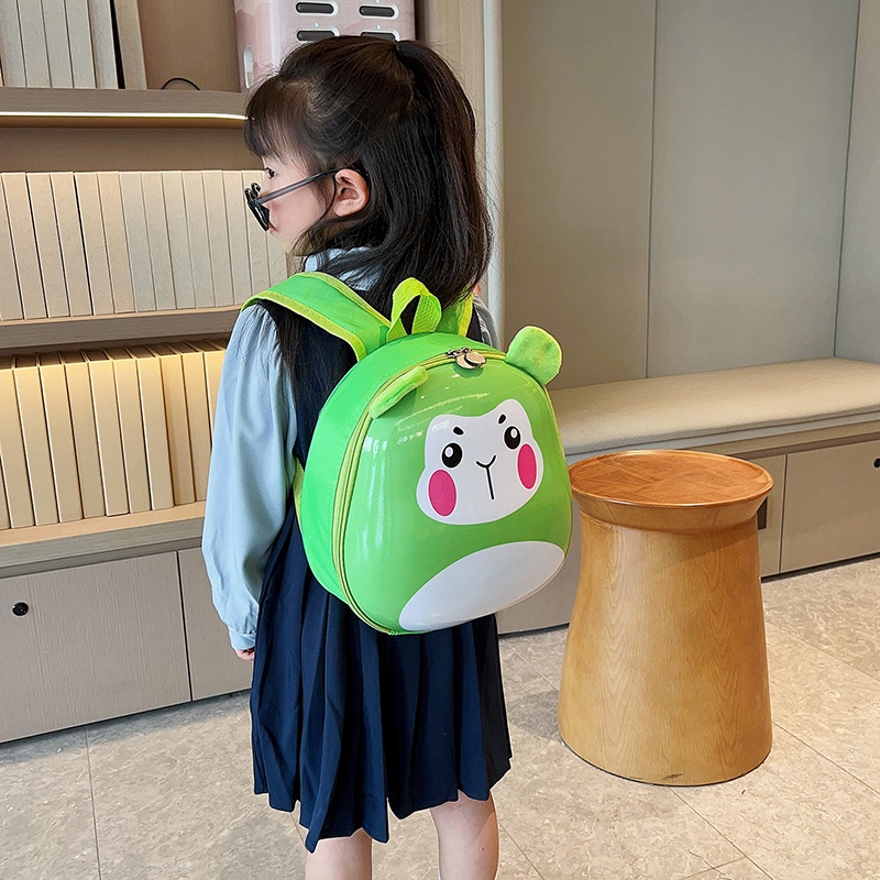 Mr.puffer Ba Lô mini Trọng Lượng Nhẹ Họa Tiết Động Vật Hoạt Hình Cho Bé Trai Bé Gái Mẫu Giáo