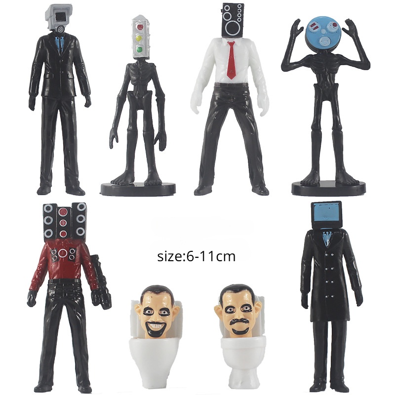 Mô Hình Nhân Vật Skibidi Toilet Speakerman TV Man