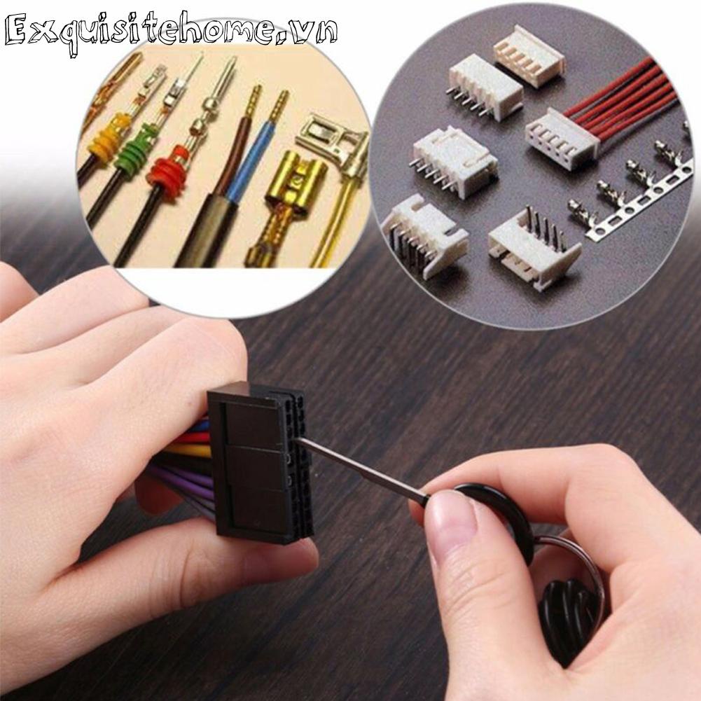 11-26pcs bộ công cụ tháo đầu cuối ô tô bộ chiết pin cho hầu hết các thiết bị đầu cuối kết nối