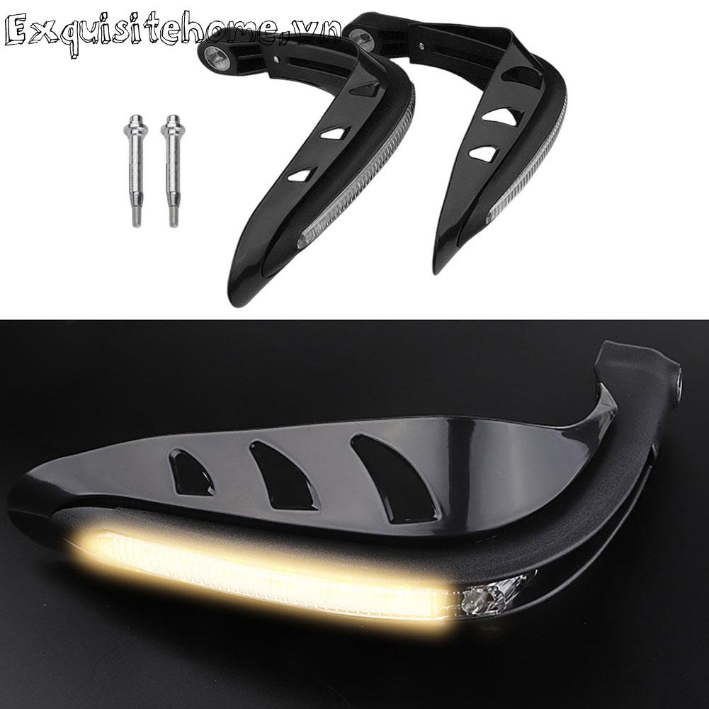 1 cặp tay lái bảo vệ tay lái xe máy đa năng bảo vệ tay lái đèn led