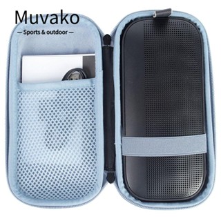 Muvako Hộp đựng, hộp lưu trữ loa bluetooth chống bụi chống mài mòn, túi xách chống sốc eva di động chuyên nghiệp cho bose soundlink flex travel