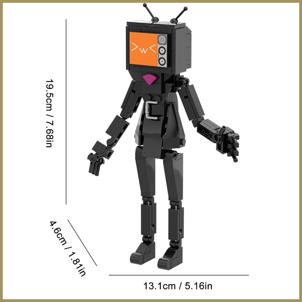 New skibidi toilet titan tv women building block toy / tvwomen toys paca3vn