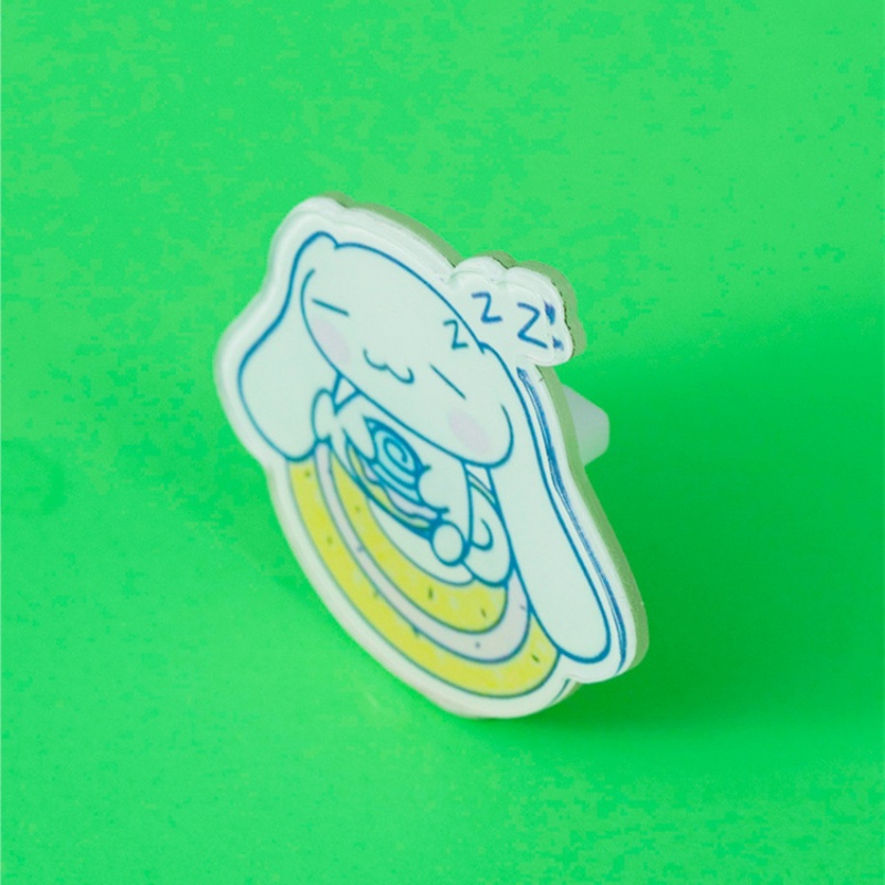 Sanrio Ghim Cài Áo Bằng acrylic Hình cinnamoroll Dễ Thương