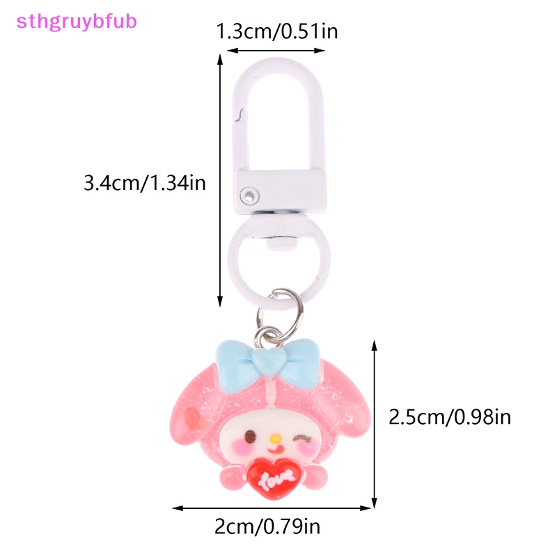 Sthb melody bag keychain phim hoạt hình cinnamonroll hello kitty điện thoại dễ thương mặt dây chuyền nữ tính mặt dây chuyền trang trí dây vn