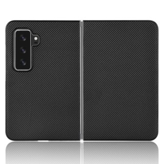 Đối với microsoft surface duo 2 case bao da pu mỏng bằng sợi carbon sang trọng cho microsoft surface duo