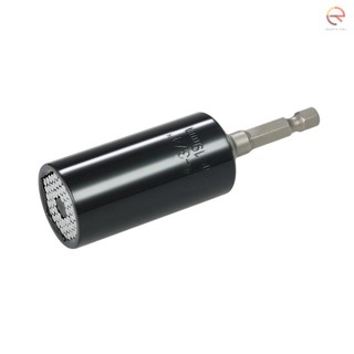 ⚓7mm-19mm multi-function universal socket metric wrench power drill adapter socket set dụng cụ sửa chữa chuyên nghiệp
