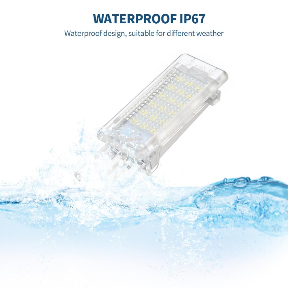 Trang chủ xe hơi 1pc đèn led nội thất ô tô đèn chiếu sáng chân đèn chiếu sáng dưới cửa lịch sự cho vw golf 5/6/7 plus polo scirocco passat b6 b7 b8 cc a9s4