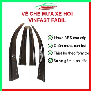 Vè che mưa cho xe ô tô Fadil vè đen bảo vệ trang trí xe