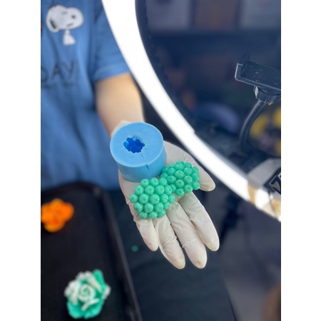 Khuôn Silicon Trái Cây Chùm Hoa Nho 5cm
