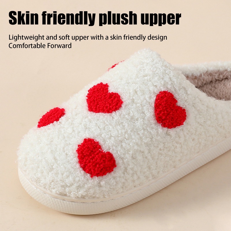 Dép Bông Đi Trong Nhà Và Ngoài Trời Cách Nhiệt Bằng Vải Nhung Kẻ Dành Cho Cặp Đôi