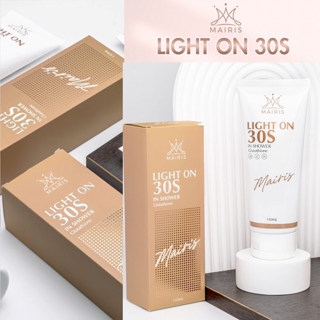 Mẫu Mới - Kem Tắm Trắng Light On 30s Mairis Chính Hãng Phương Mai Nguyên Liệu Nhập Khẩu