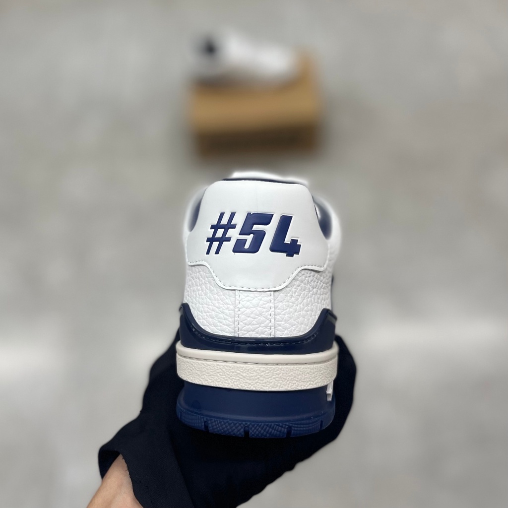 Giày thể thao sneaker  Trainer #54 Signature White Marine