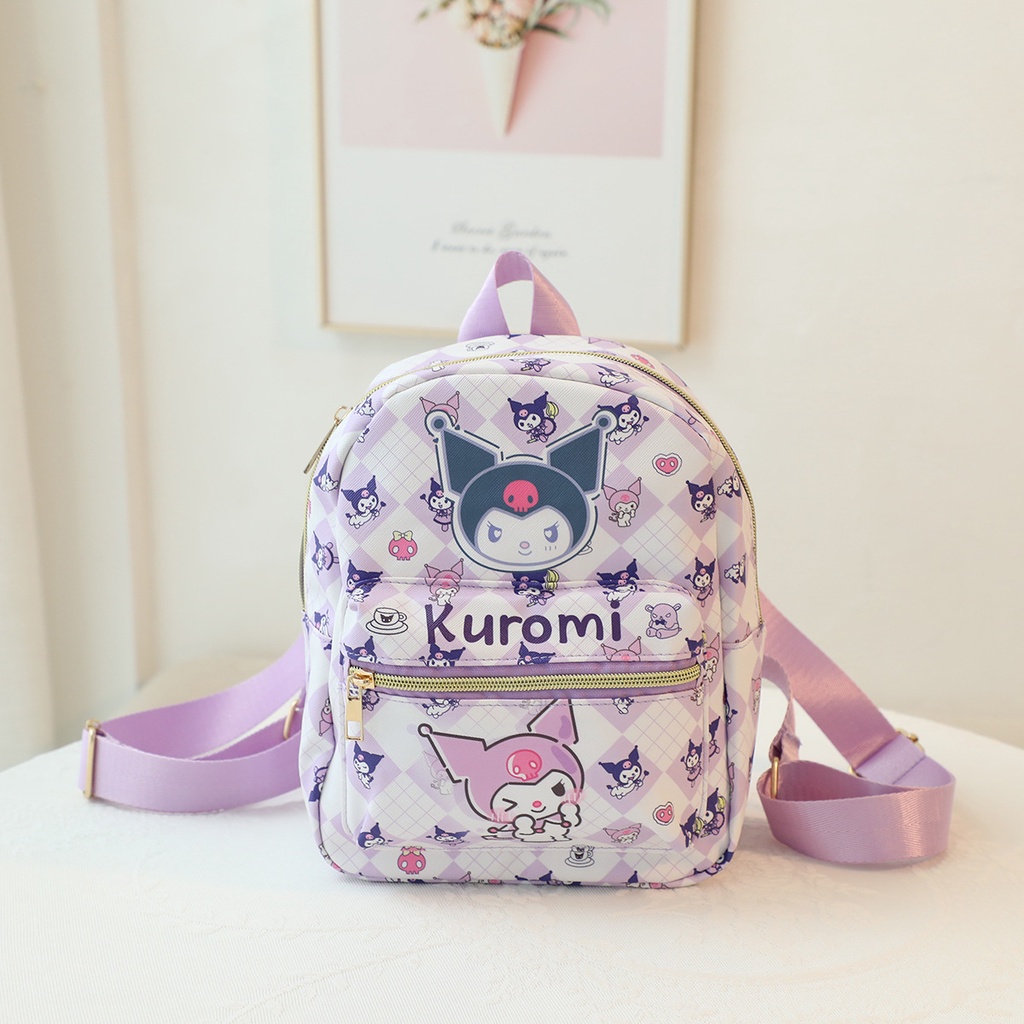 Sanrio Balo Đi Học Đa Năng Cỡ Lớn In Hình Hello Kitty Dễ Thương Cho Nam Và Nữ