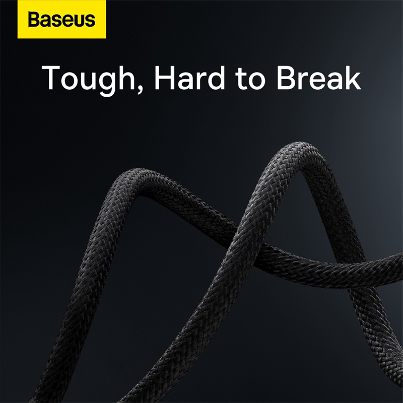 Cáp sạc nhanh Baseus PD 100W USB-C sang Type-C thích hợp cho Xiaomi Samsung MacBook iPad