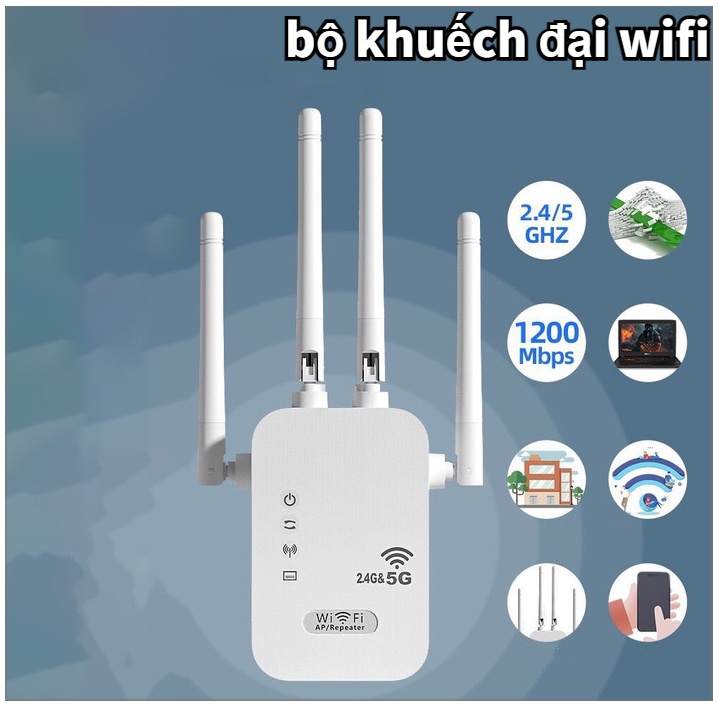 ✨ FREESHIP ✨  Bộ mở rộng sóng WiFi kèm Repeater Chuẩn N Totolink 4.8 , Bộ Kích Sóng 4G Tăng Sóng Wifi, Kích Wifi | BigBuy360 - bigbuy360.vn