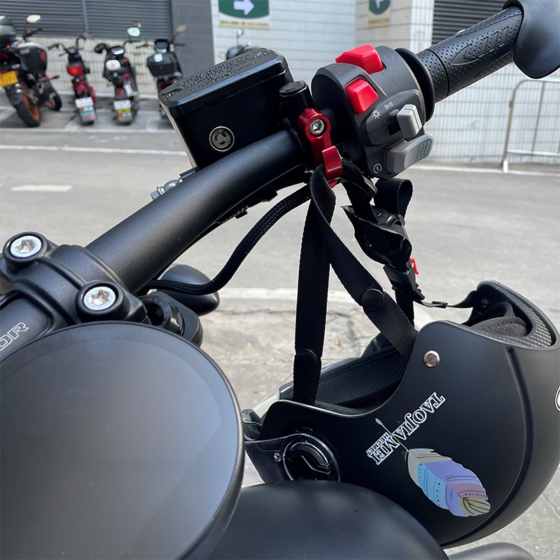 Đối với kawasaki zx25r zx-25r ninja zx 25r 2020 2021 universal cnc motorcycle modified upper pump side hook mũ bảo hiểm móc treo hành lý giá treo túi