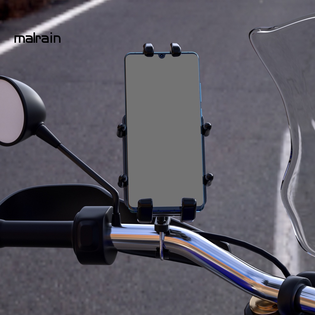 Giá Đỡ Thiết Bị Định Vị GPS Gắn Tay Lái Xe Đạp Có 8 Móc Có Thể Thu Gọn