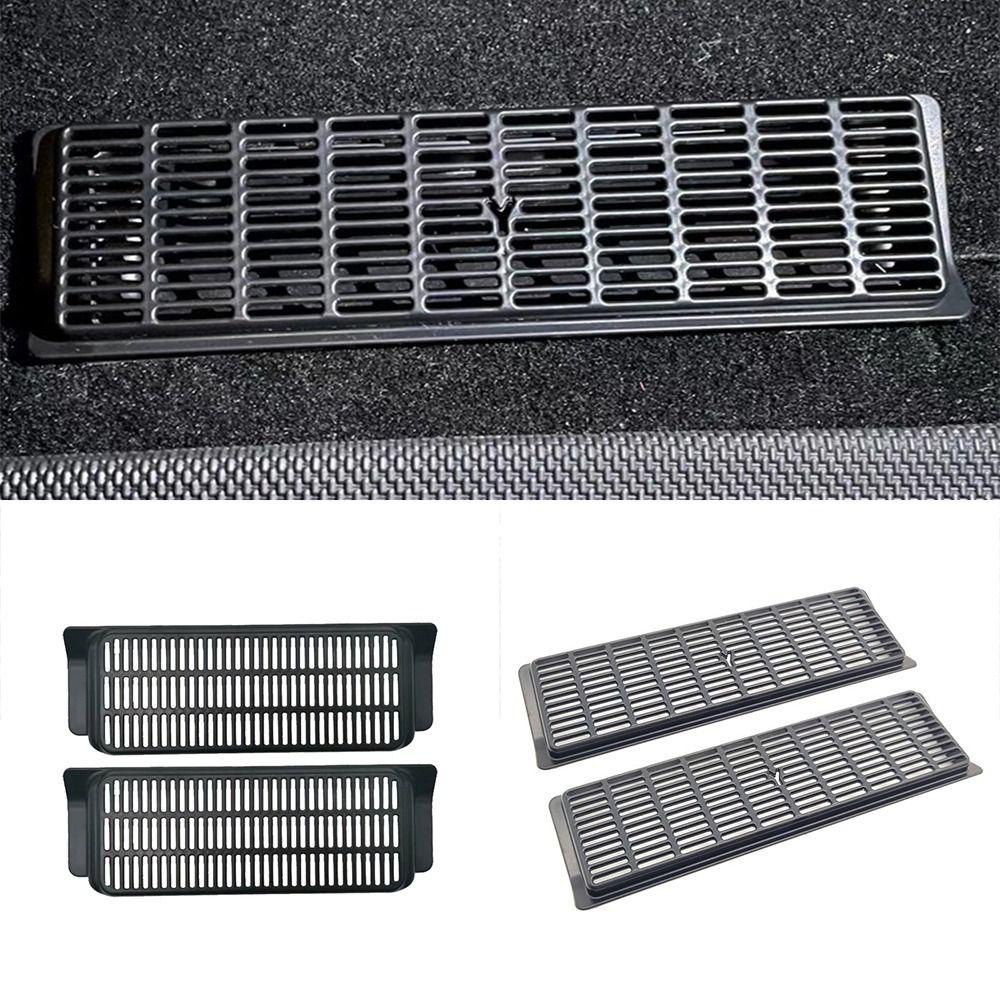 Bộ 2 Ốp Bảo Vệ Máy Điều Hòa Xe Hơi Chống Bụi Bẩn Tiện Dụng Cho Tesla Model 3 / Y