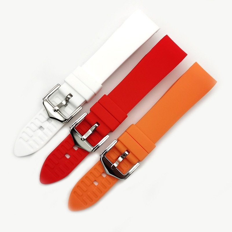 Dây Silicone Thay Thế Cho ĐồNg Hồ Rolex 18mm 19mm 20mm 21mm 22mm 23mm 24mm