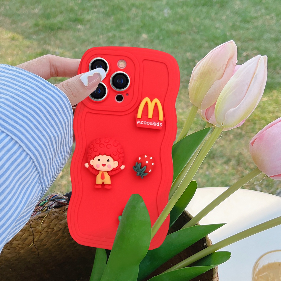 Ốp Điện Thoại Silicon Hình Gấu 3D Cho iPhone 11 12 13 14 Pro MAX Plus Mini X XR XS MAX 6 S 7 8 Plus SE 2020 11Pro 12pro 13Pro