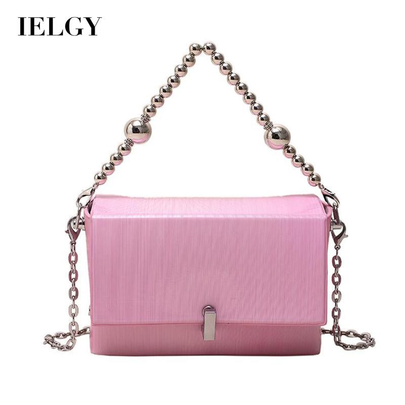 Túi Đeo Vai Hình Vuông mini Đính Ngọc Trai Thời Trang Dễ Phối Đồ Cho Nữ