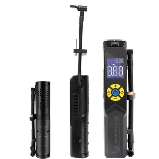 Bơm lốp xe dùng pin xạc michelin 3321, bơm lốp thông minh tự ngắt, bơm xe đạp, xe máy, ô tô, xe hơi