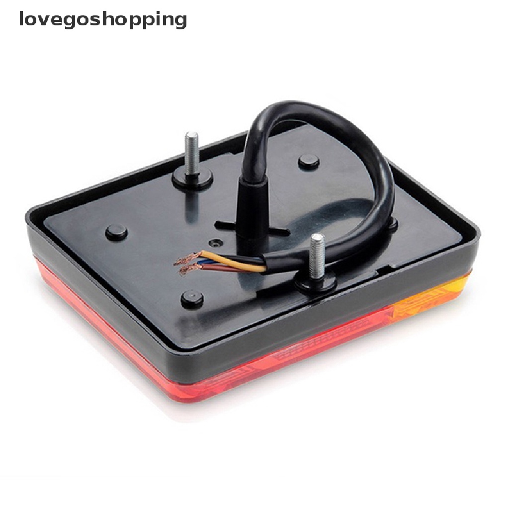 Đèn LED 8 Bóng DC 12V DC Chống Thấm Nước Gắn Đuôi Xe Tải / Tàu Thuyền