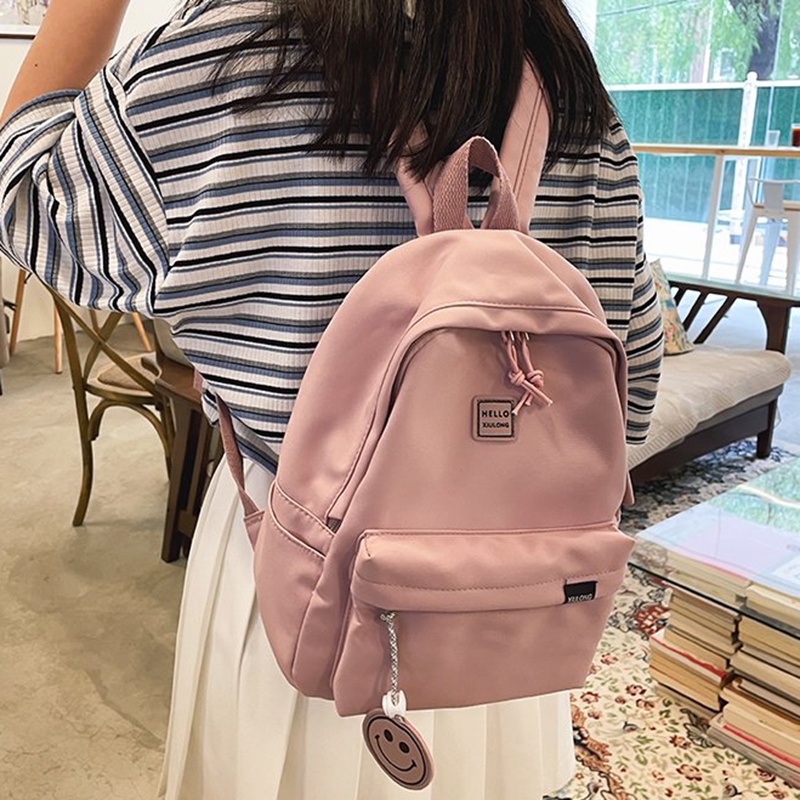 Ba Lô Thời Trang Đơn Giản Phong Cách Hàn Quốc Cho Nữ