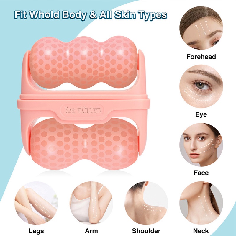 Cây Lăn Mát Xa Hai Đầu Tiện Dụng Màu Sắc