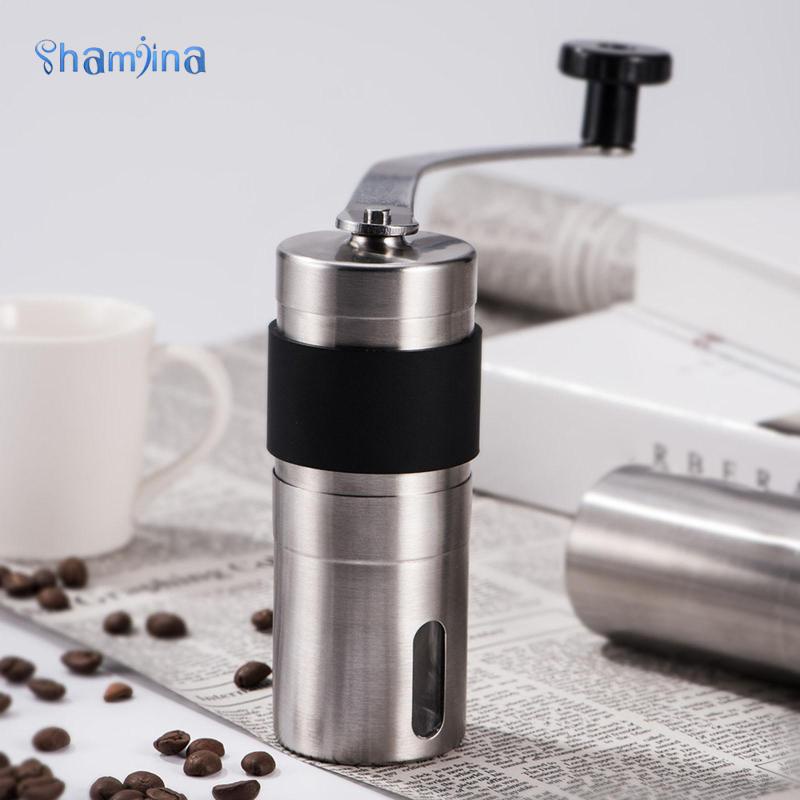 Máy Xay Cà Phê Bằng Thép Không Gỉ 304 Cao Cấp, Máy Xay Cà Phê Bằng Tay 30G Có Thể Giặt Lõi Gốm Inox Thủ Công Di Động Cà Phê Cối Xay Dụng Cụ Nhà Bế
