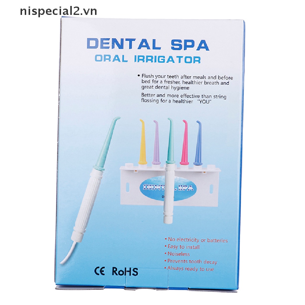 1 Bộ Bàn Chải Đánh Răng Phun Nước Irral Irrigator Cho SPA