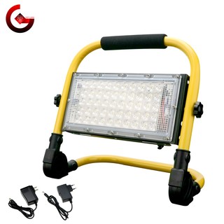 Đèn LED Chiếu Sáng Ngoài Trời 50W 5000mAh 4 Chế Độ Có Thể Sạc Lại