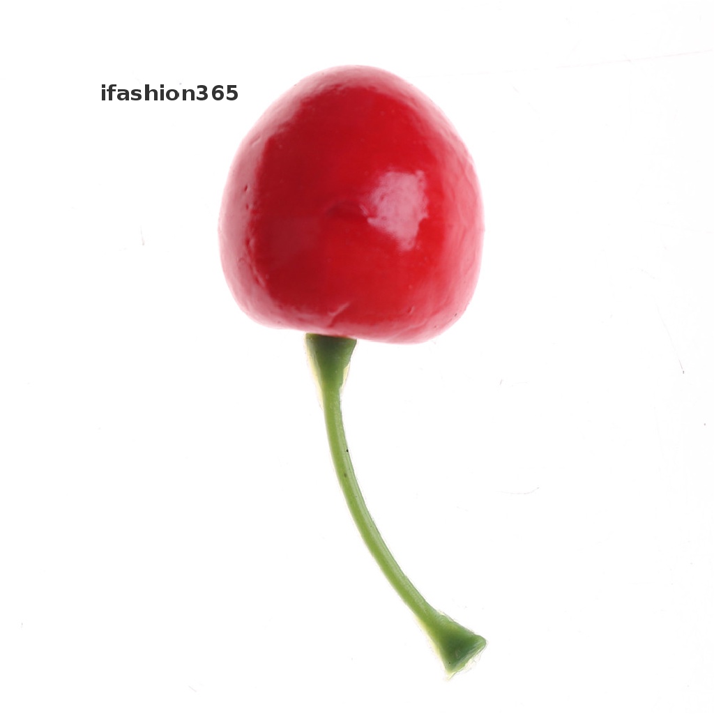 Set 10 Quả Cherry Giả Mini Trang Trí Nhà Bếp Vui Nhộn ifashion365