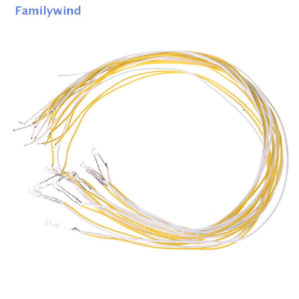 Set 10 Đèn LED 20cm 1: 12 Dùng Để Trang Trí Nhà Búp Bê