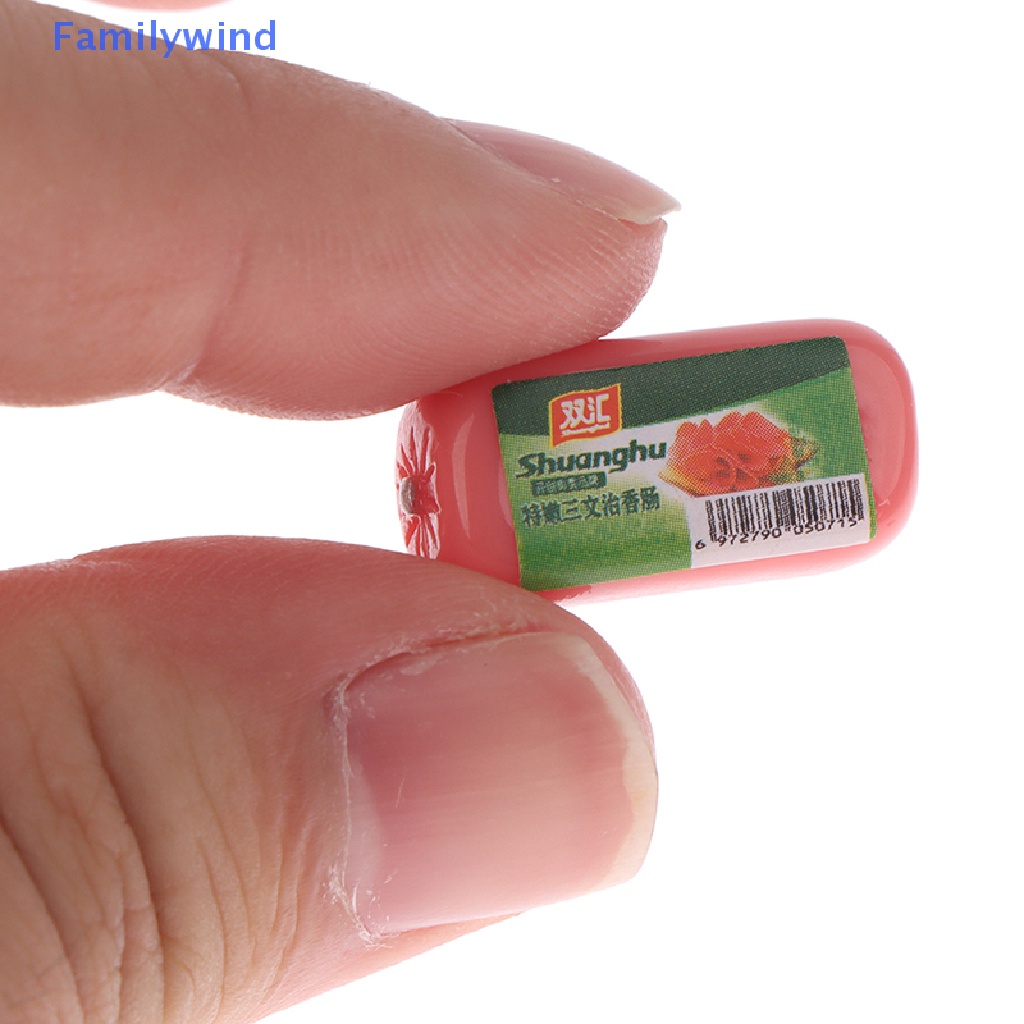 Mô Hình Khối Xúc Xích 1: 12 Trang Trí Nhà Búp Bê