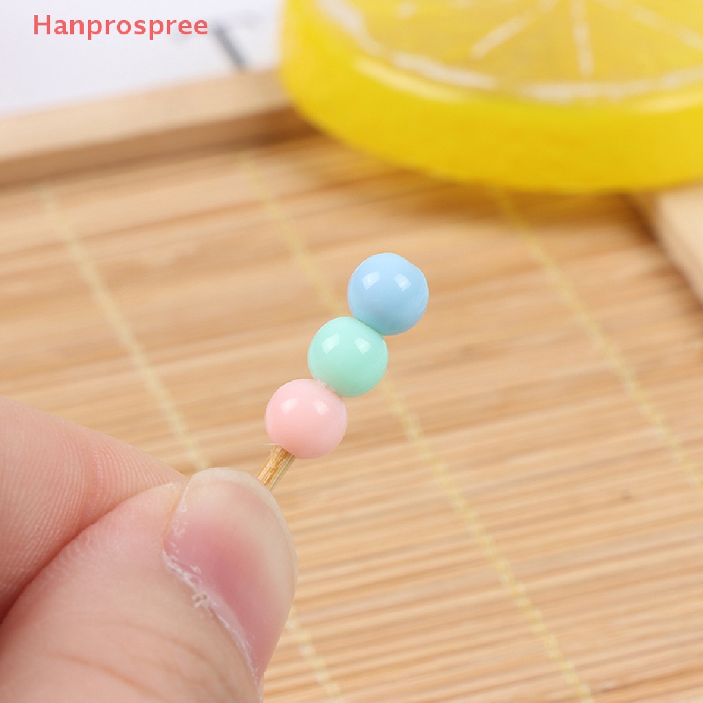 Bộ 2 Mô Hình Kẹo Mút / Hồ Lô / Bầu Trời Đầy Màu Sắc Trang Trí Nhà Búp Bê 1: 12