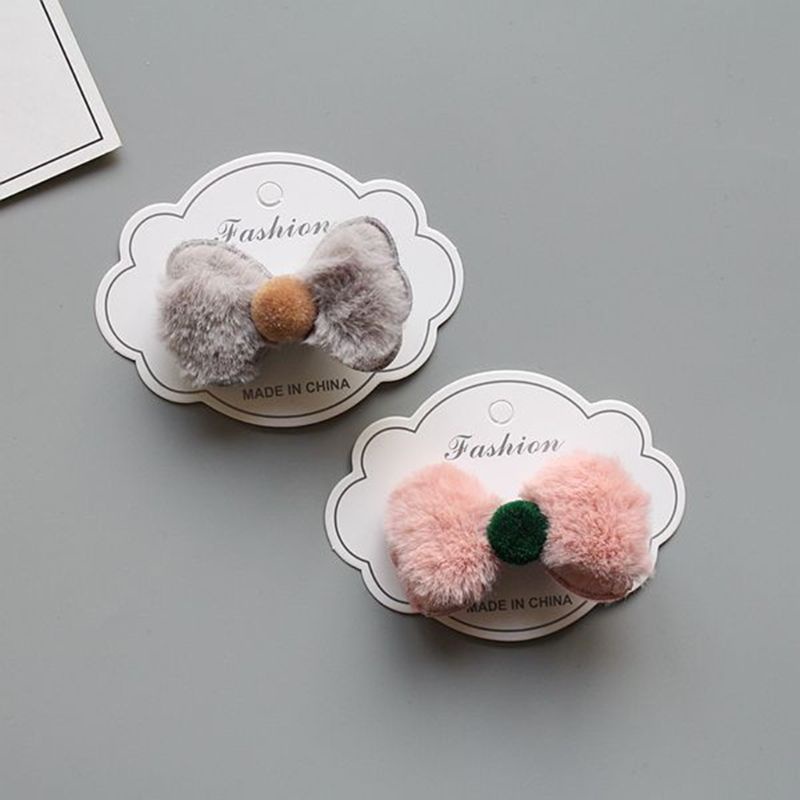 Giá Đỡ Cột Tóc Đuôi Ngựa Giả Lông Thỏ Vương Miện Đội Đầu Cho Bé Gái